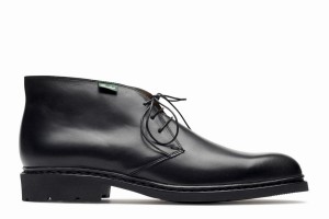 Black Paraboot Lully Men's Ankle Boots | TPM7691ZX