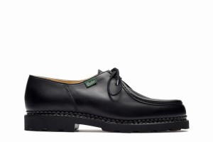 Black Paraboot Michael Men's Derby Shoes | YXV5451OM