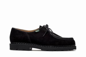 Black Paraboot Michael Men's Derby Shoes | TZL2752KG