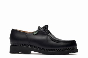 Black Paraboot Michael Women's Derby Shoes | GUQ2232MY