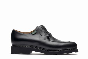 Black Paraboot Veley Women's Derby Shoes | PRG3897WR