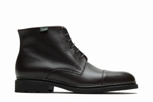 Black Paraboot Vian Men's Ankle Boots | EGU7824MX