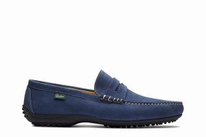 Blue Paraboot Cabrio Men's Loafers | DWV8010FF