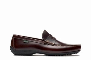 Brown Black Paraboot Cabrio Men's Loafers | HNC3013KL