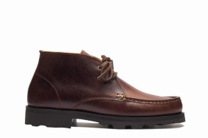 Brown Paraboot Maine Men's Ankle Boots | AJU4653ZD