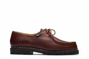 Brown Paraboot Michael Men's Derby Shoes | UZG776WE