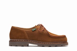 Brown Paraboot Michael Men's Derby Shoes | HXU2674AF