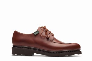 Brown Paraboot Veley Women's Derby Shoes | UVH839CL