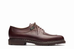 Dark Brown Paraboot Avignon Men's Derby Shoes | RYL283TG