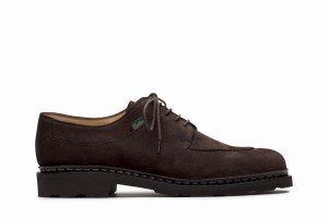 Dark Brown Paraboot Avignon Men's Derby Shoes | BWJ5712QE