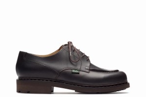 Dark Brown Paraboot Chambord Men's Derby Shoes | LEZ8484GT