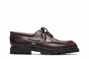 Dark Brown Paraboot Chimey Men's Derby Shoes | NUL6913CD