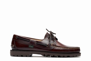 Dark Brown Paraboot Malo Men's Boat Shoes | INV95100JQ