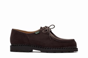 Dark Brown Paraboot Michael Men's Derby Shoes | CJY6653LG