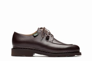 Dark Brown Paraboot Veley Women's Derby Shoes | OFR4344PU