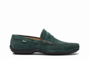 Green Paraboot Cabrio Men's Loafers | RSE2510QG