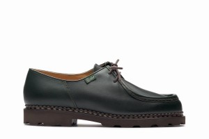 Green Paraboot Michael Men's Derby Shoes | XIQ2270GD