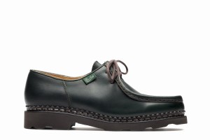 Green Paraboot Michael Women's Derby Shoes | PPT4520RT