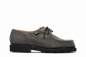 Grey Paraboot Michael Men's Derby Shoes | KMJ8538SC