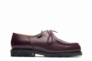 Red Paraboot Michael Men's Derby Shoes | UXU9585EG