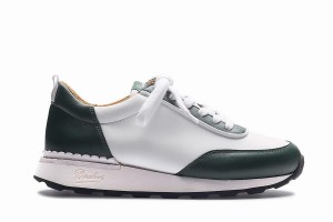 White Green Paraboot Cosmos F Women's Sneakers | LZX4424AR