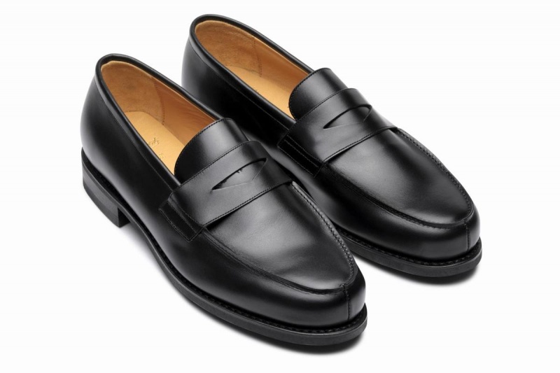 Black Paraboot Adonis Men's Loafers | CYT3823UF