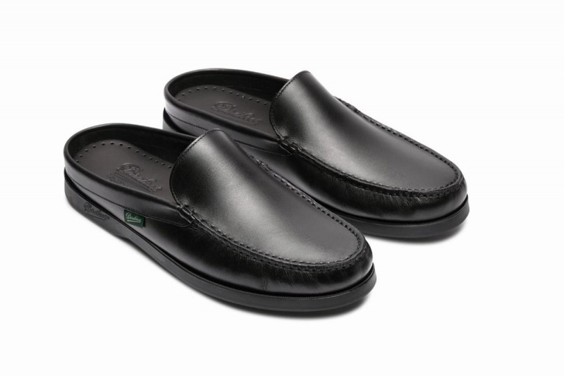 Black Paraboot Bahamas Men's Loafers | UMS4732RB