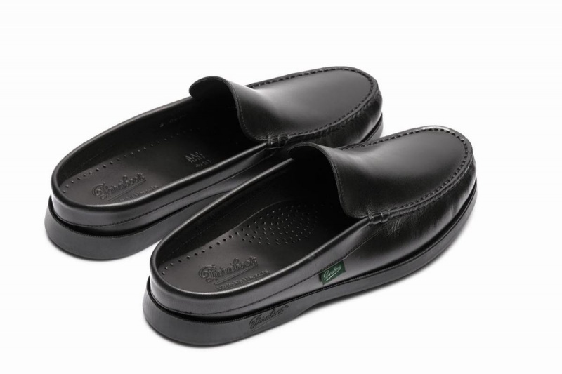 Black Paraboot Bahamas Men's Loafers | UMS4732RB