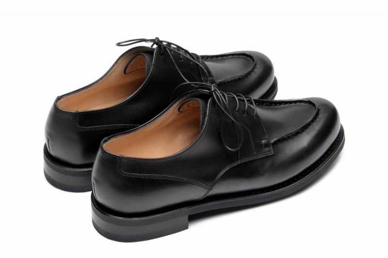 Black Paraboot Chambord Men's Derby Shoes | BDN4266HU