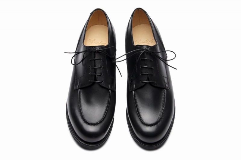 Black Paraboot Chambord Men's Derby Shoes | BDN4266HU