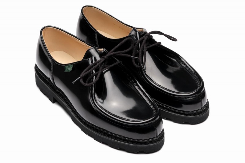 Black Paraboot Michael Men's Derby Shoes | KPI474XC