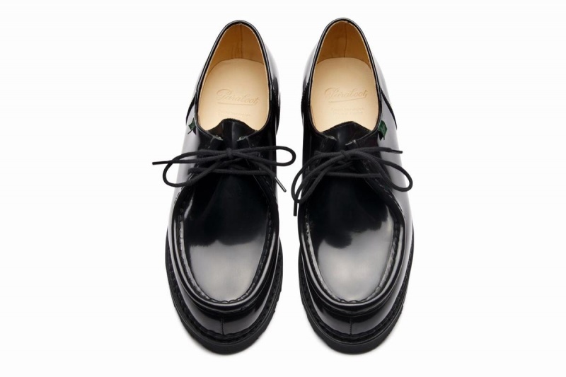 Black Paraboot Michael Men's Derby Shoes | KPI474XC