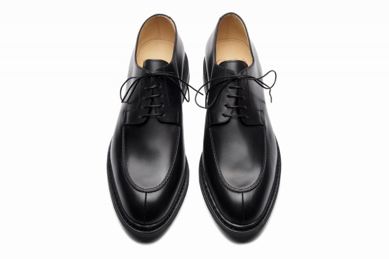 Black Paraboot Rousseau Men's Derby Shoes | BTX9525FH