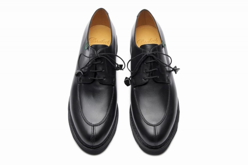 Black Paraboot Veley Women's Derby Shoes | PRG3897WR