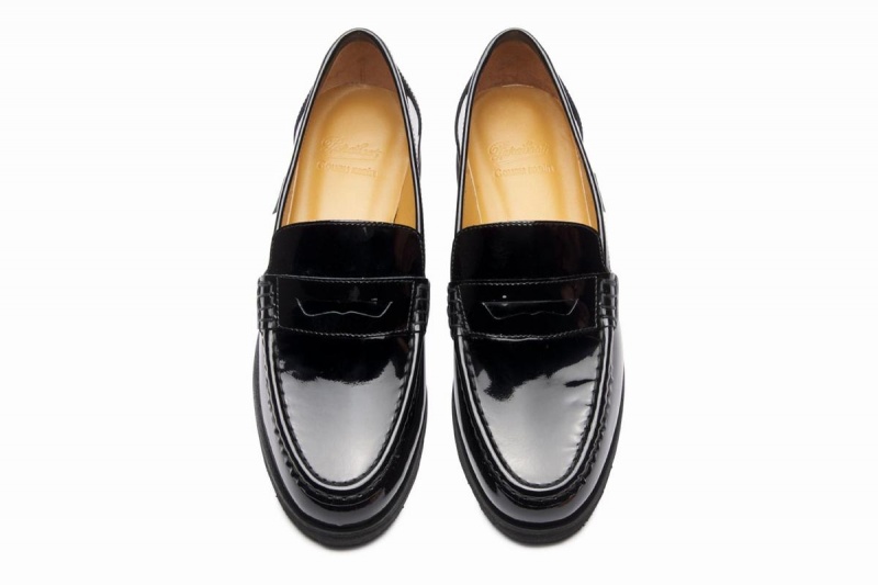 Black Paraboot Vignony Women's Loafers | LNP9980EF