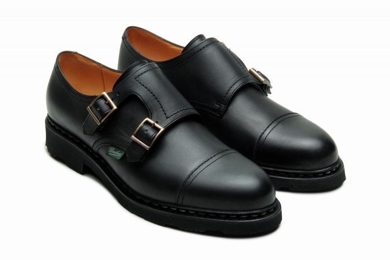 Black Paraboot Vogue Women's Derby Shoes | BBN6323EE