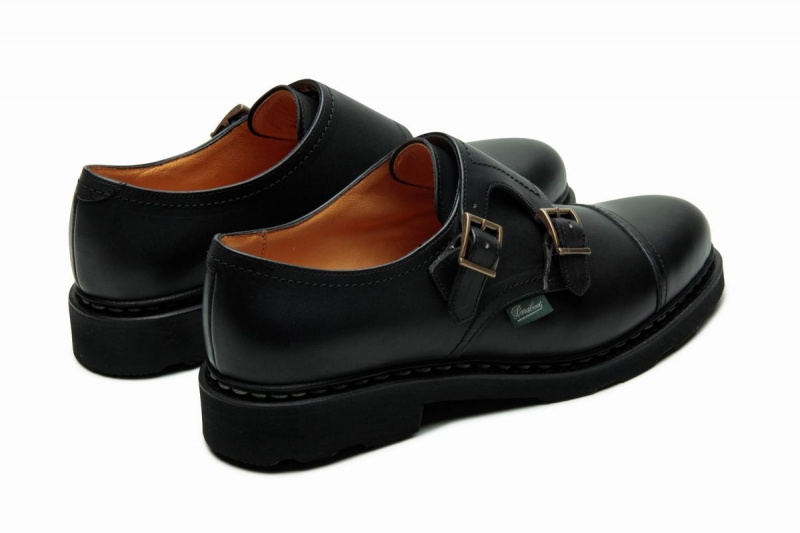 Black Paraboot Vogue Women's Derby Shoes | BBN6323EE