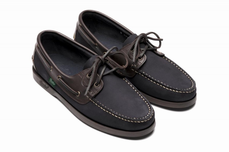 Blue Paraboot Barth Men's Boat Shoes | RSJ5277RO