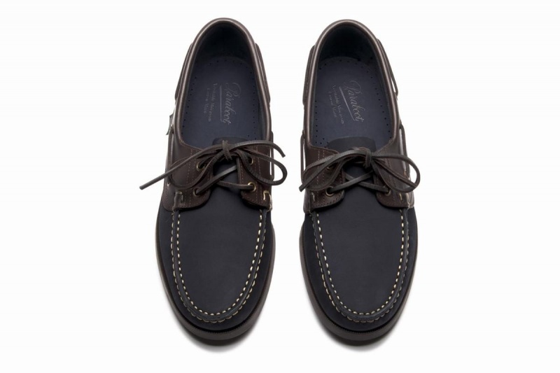 Blue Paraboot Barth Men's Boat Shoes | RSJ5277RO