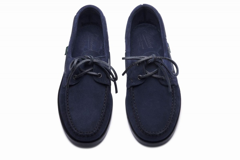 Blue Paraboot Barth Men's Boat Shoes | SRC6357WI