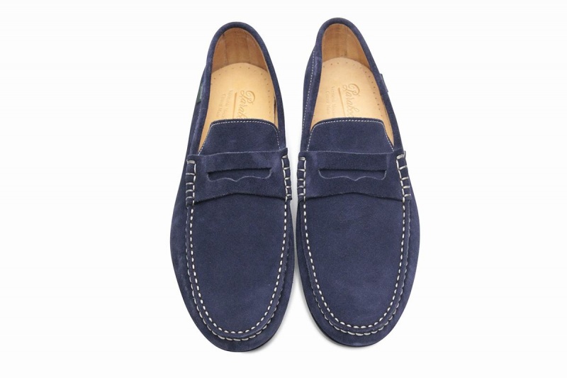 Blue Paraboot Cabrio Men's Loafers | HVD9032AC