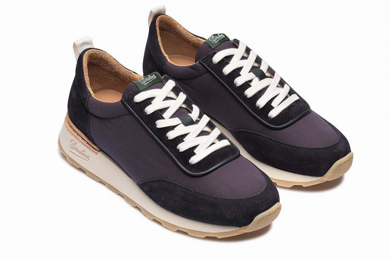 Blue Paraboot Cosmos Men's Sneakers | VHU9785GS