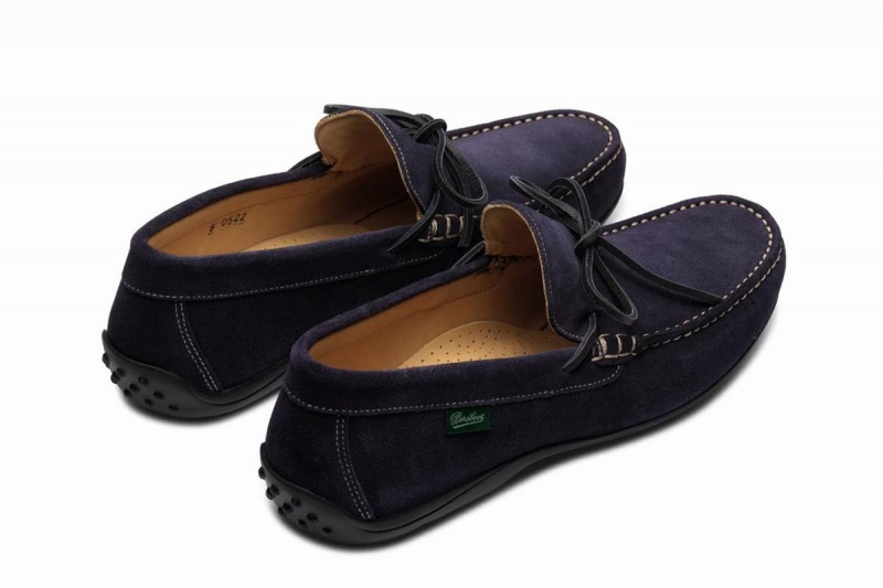 Blue Paraboot Indiana Men's Loafers | KVG9267YX