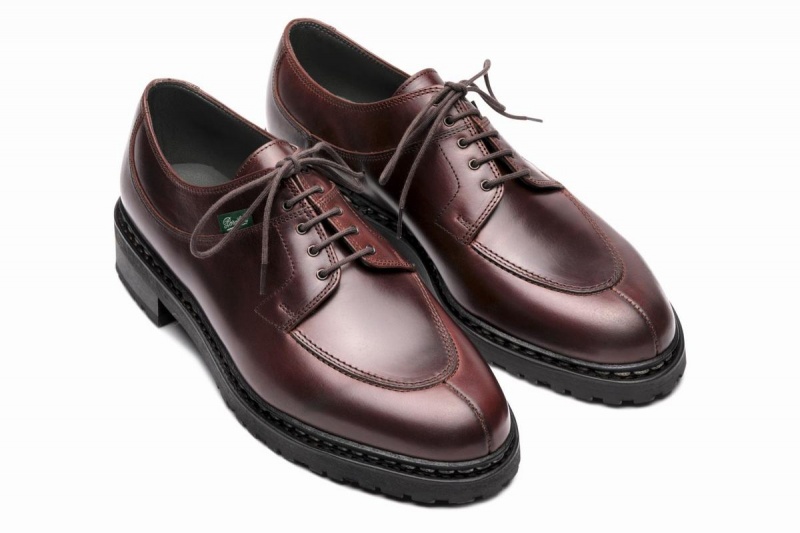 Brown Black Paraboot Avignon Men's Derby Shoes | YBC8698SD