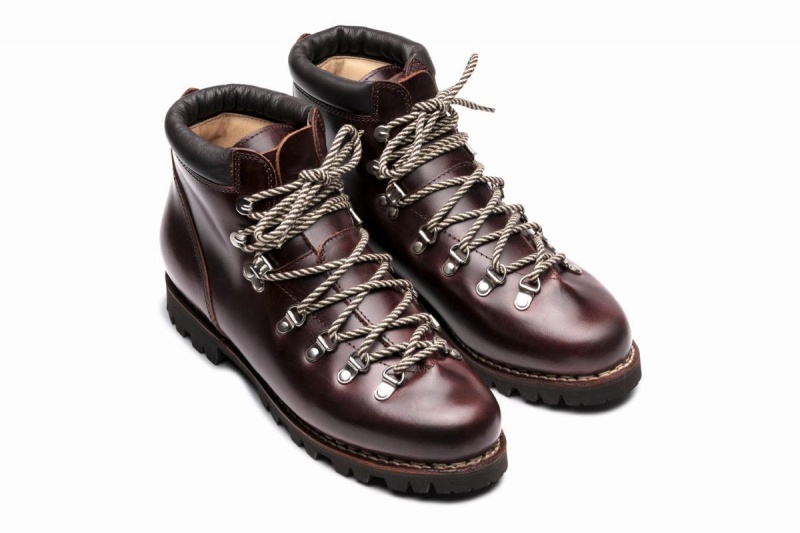 Brown Black Paraboot Avoriaz Men's Ankle Boots | DBE8988OL