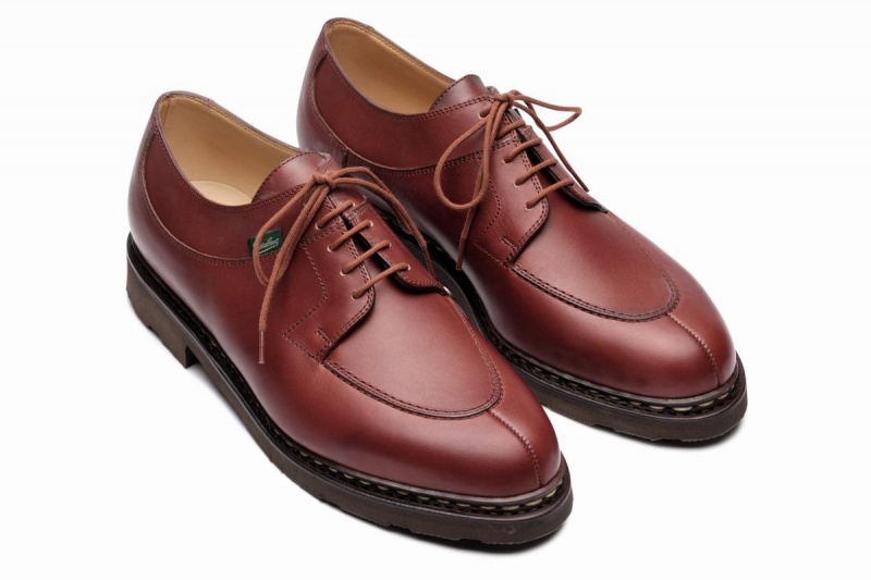 Brown Paraboot Avignon Men's Derby Shoes | CLM420EV