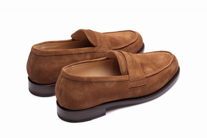 Brown Paraboot Dax Gy Men's Loafers | RCU1181UI