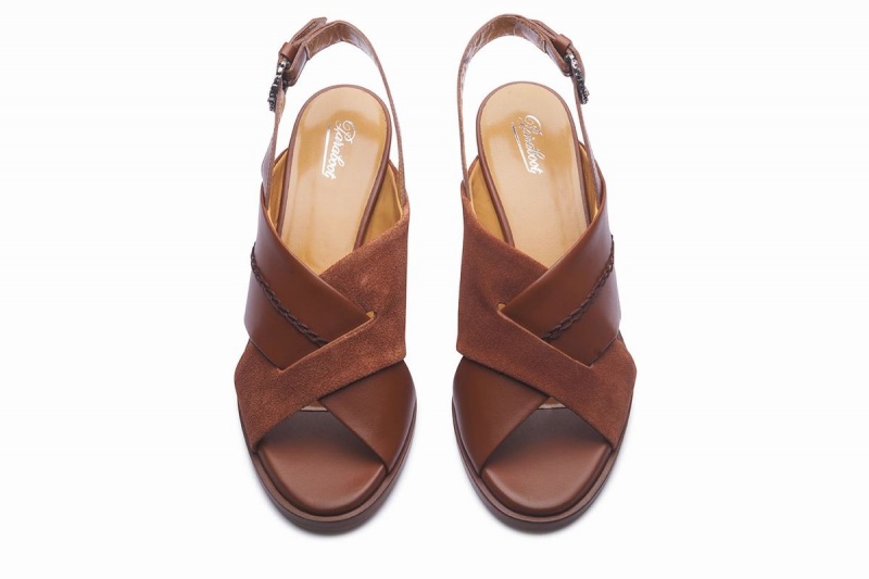 Brown Paraboot Elbe Women's Sandals | DWB3467CL