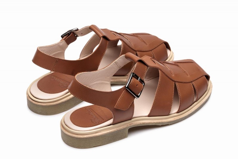 Brown Paraboot Iberis Women's Sandals | PLT1364IA