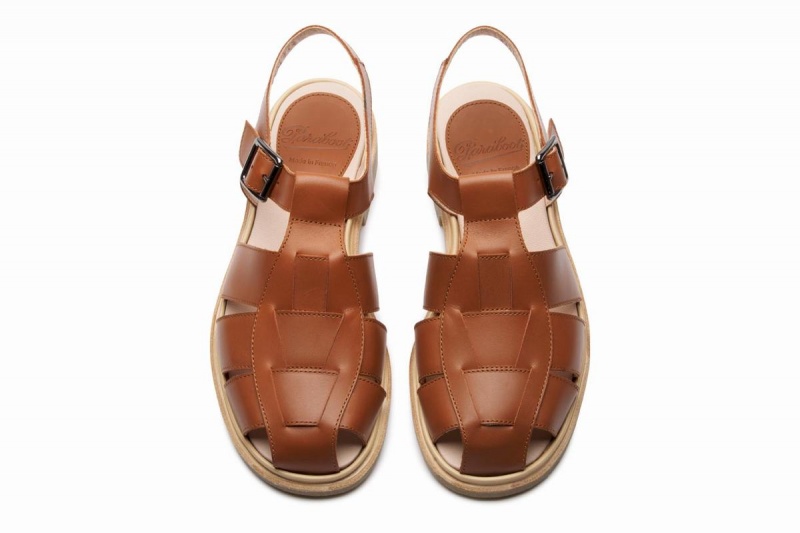 Brown Paraboot Iberis Women's Sandals | PLT1364IA